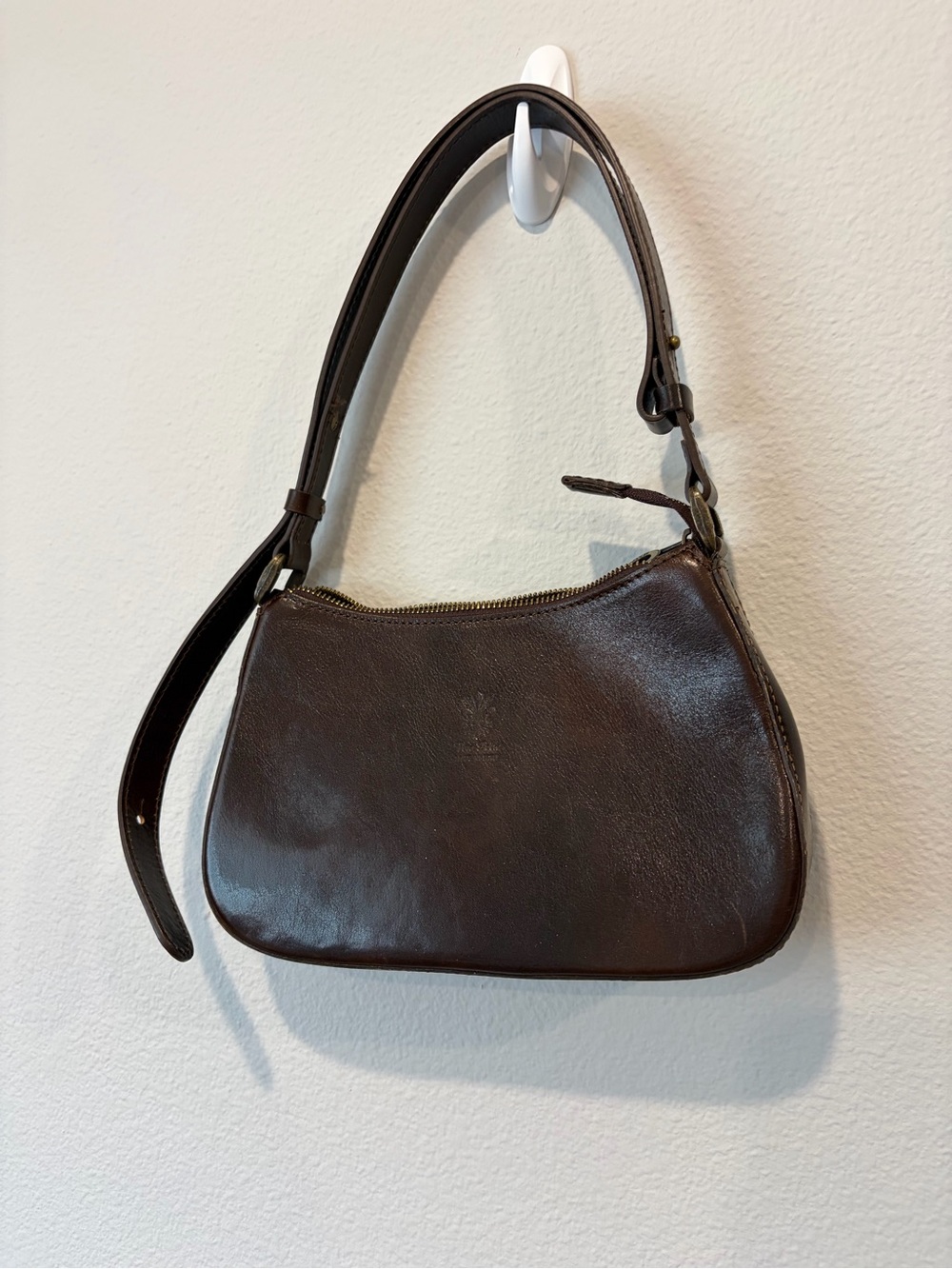 Genuine Italian leather shoulder bag